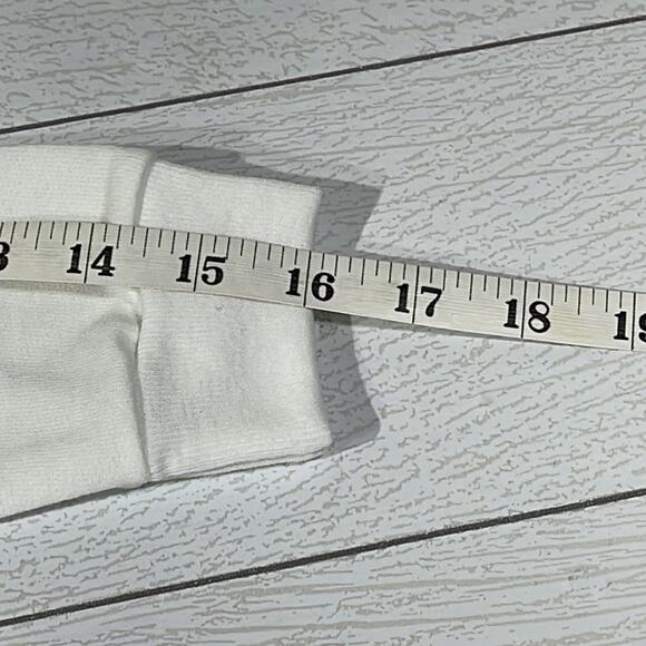 Hanes EcoSmart Kids White Sweatshirt Size 6-8 - Picture 9 of 12